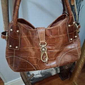 VINTAGE DOONEY AND BOURKE LOCK BAG